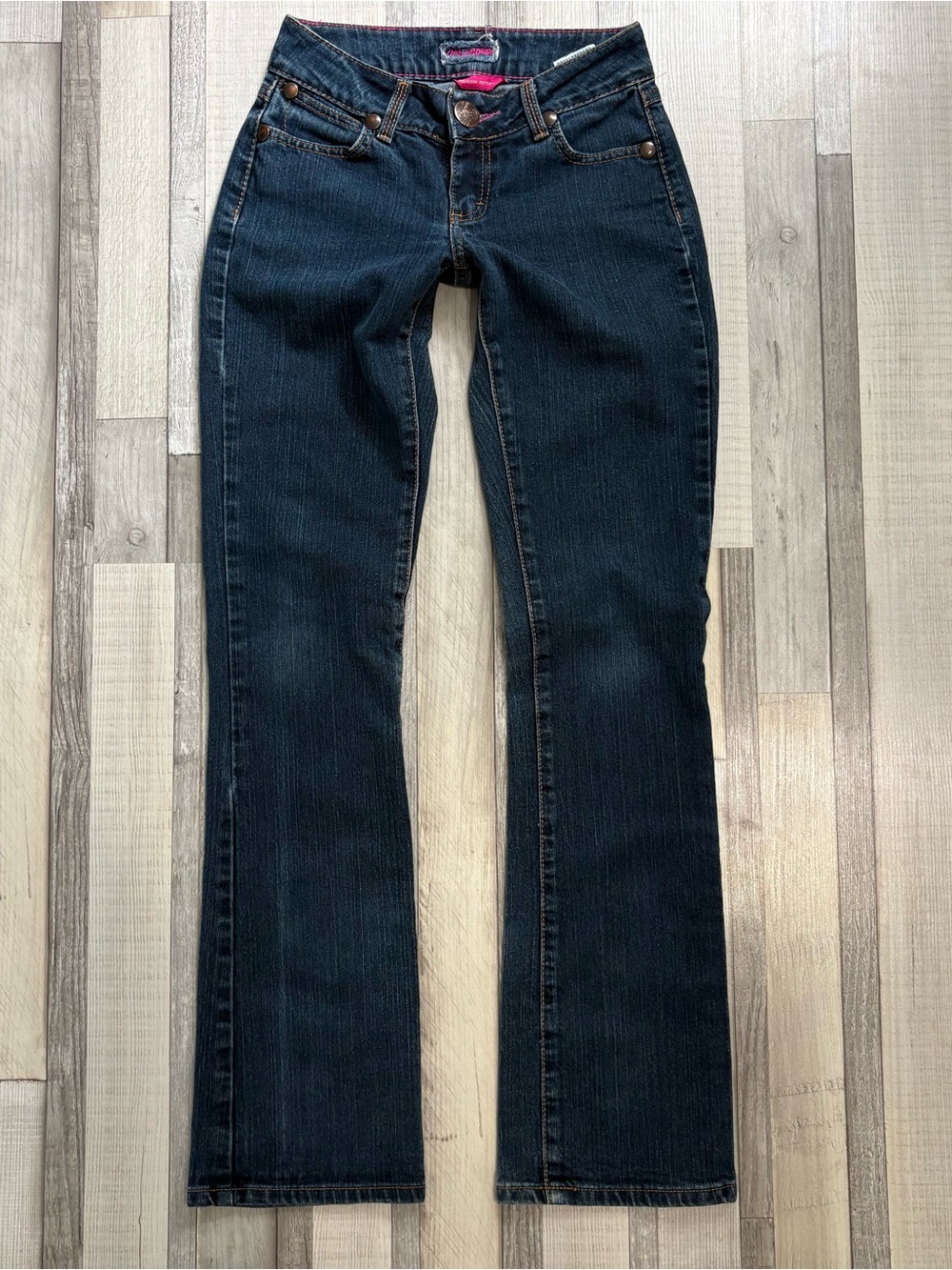 Wrangler Women's Dark Blue Bootcut Jeans